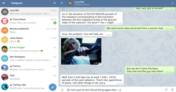 Telegram Messenger App adds Admins, 1K+ User Supergroups